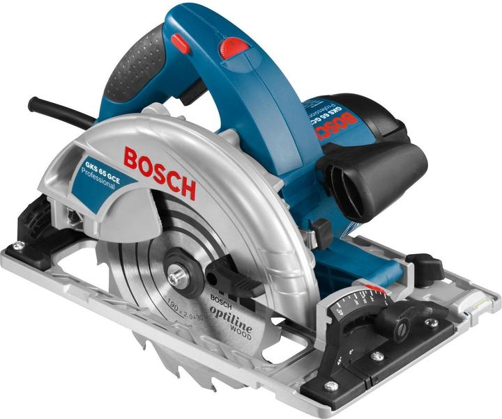 Image du produit Bosch Professional Scie circulaire portative GKS 65 GCE, dans son carton