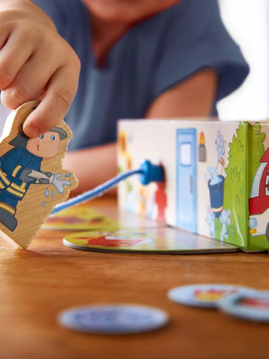 Actual product image Haba My first games - fire brigade (German)