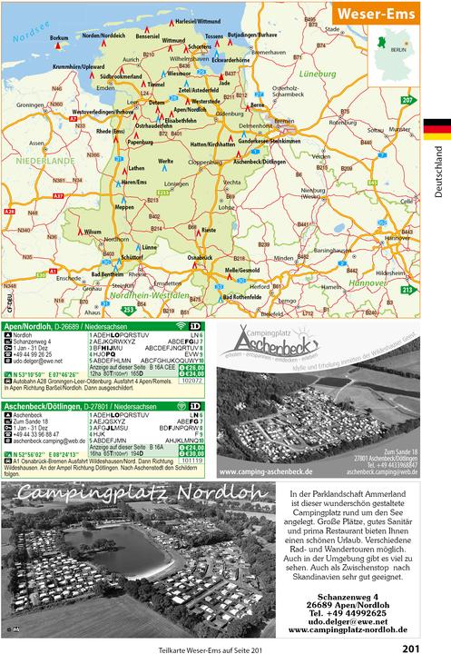 Actual product image ACSI Campingführer Deutschland 2025 (German, 2024)