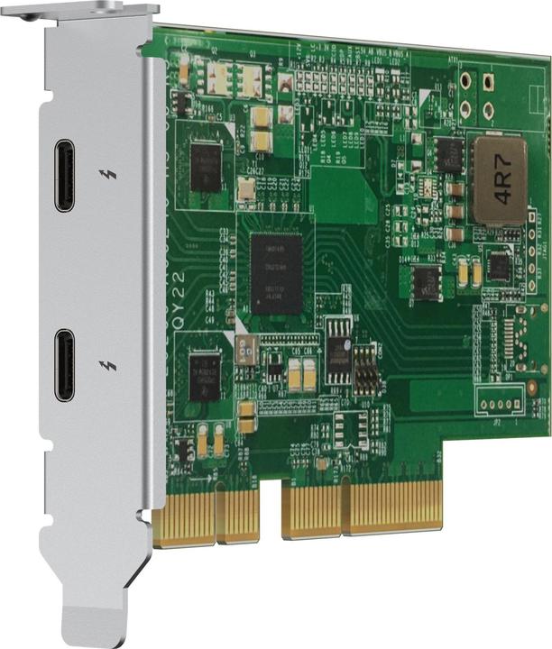 Actual product image QNAP 2 x Thunderbolt 3 USB Type-C