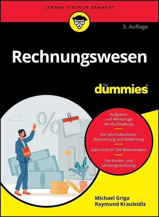 Produktbild Rechnungswesen für Dummies (Deutsch, Michael Griga, Raymund Krauleidis, 2024)