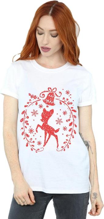 Produktbild Disney Bambi Christmas Wreath TShirt (L)