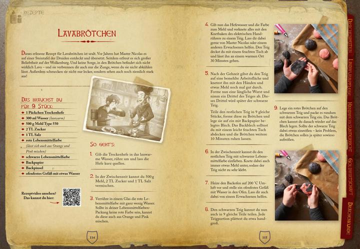 Actual product image Die geheime Drachenschule - Das Handbuch für Drachenreiter (German, Pascal Nöldner, Emily Skye, 2023)
