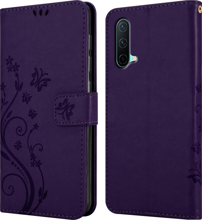 Immagine prodotto Cadorabo Copertina del libro a fiori (OnePlus Nord CE 5G)