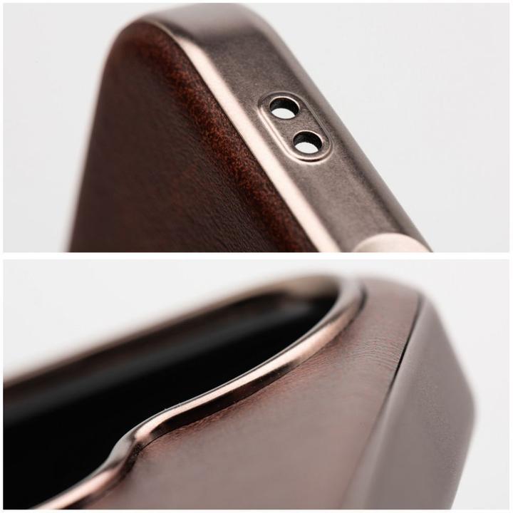 Immagine prodotto OEM Back panel cover GENTLEMAN MAG COVER Case compatible with MagSafe for IPHONE 15 PRO MAX brown (Apple iPhone 15 Pro Max)