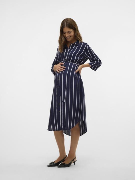 Actual product image Mamalicious MLSILVIE Umstandskleid Hemdblusenkleid (L)