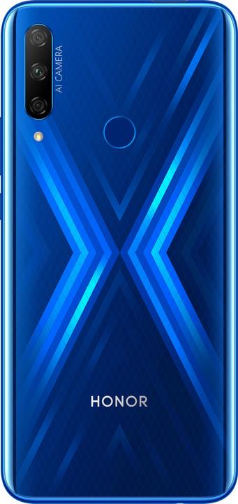 Actual product image Honor 9X (128 GB, Blue, 6.59", Hybrid Dual SIM, 48 Mpx, 4G)