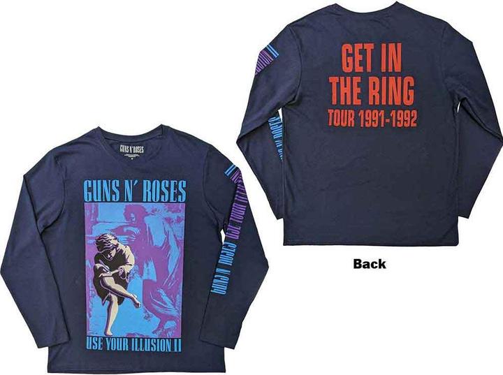 Guns N Roses Get In The Ring Tour 91-92 (Longsleeve) (S)