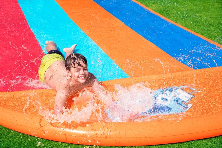 Image du produit Bestway 52323, Garden water slide, 3 yr(s), Gonflable, 4880 mm, 3.34 kg (4.88 m)