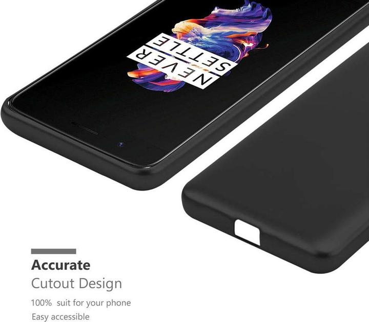 Image du produit Cadorabo Couverture métallique mate TPU (OnePlus 5)
