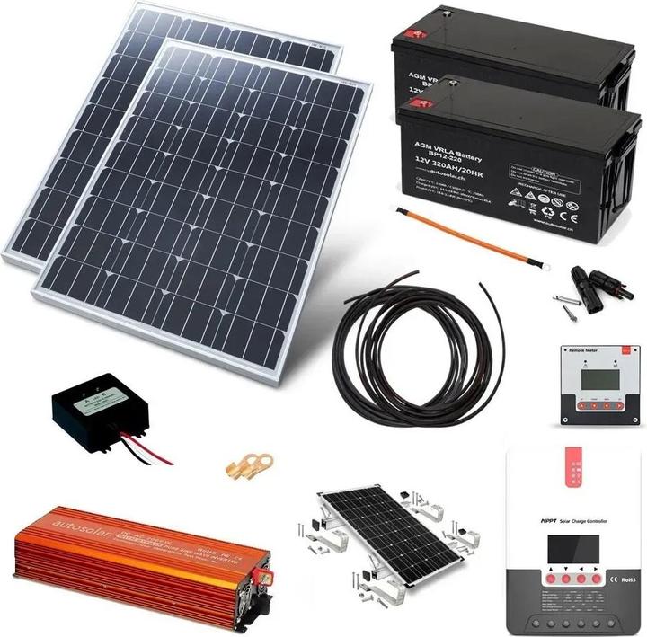 Autosolar Solar system set (670 W)