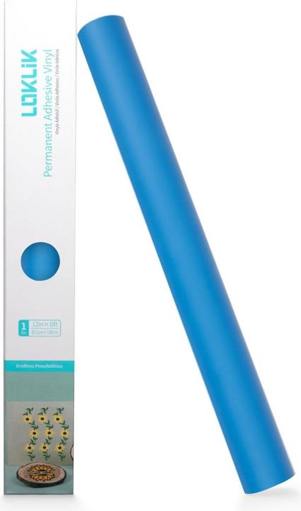 Image du produit Loklik Pochoir en vinyle adhésif permanent - Bleu clair (Accessoire)