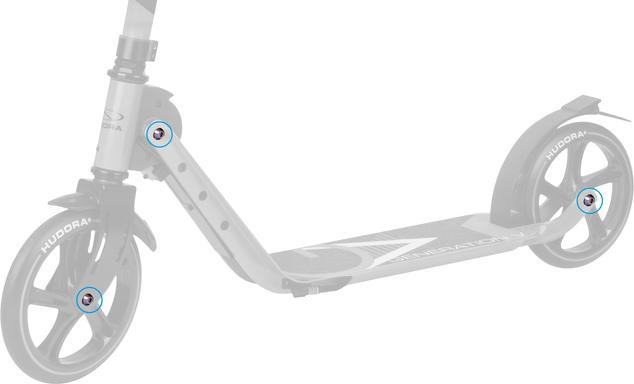 Immagine prodotto Hudora 1 Set di viti per BigWheel® Generation V 205