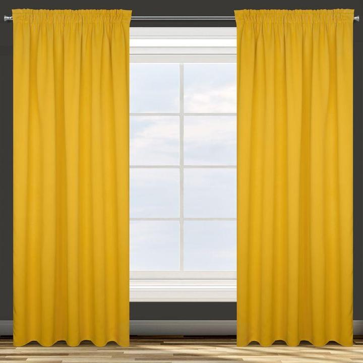 Immagine prodotto Eurofirany DESIGN 91 Tenda da notte in tessuto liscio oscurante PARISA, 135X270 cm, striscia (135 x 270 cm)