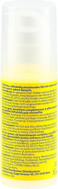 Valori nutrizionali e ingredienti Dolor-X Dispenser Airless Classic Gel (1 x, 100 ml, 152 g)