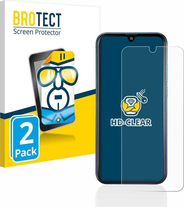Produktbild BROTECT Schutzfolie Displayschutz Klar (2 Stück, Brondi Midnight Sky)