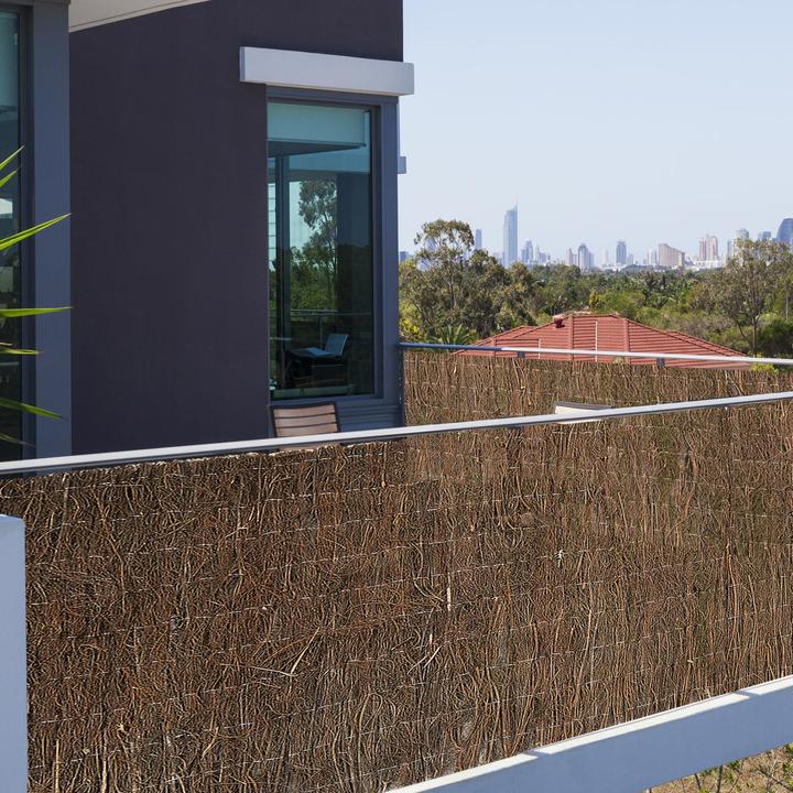 Actual product image Casa Pura Tree bark mat privacy screen (300 cm)