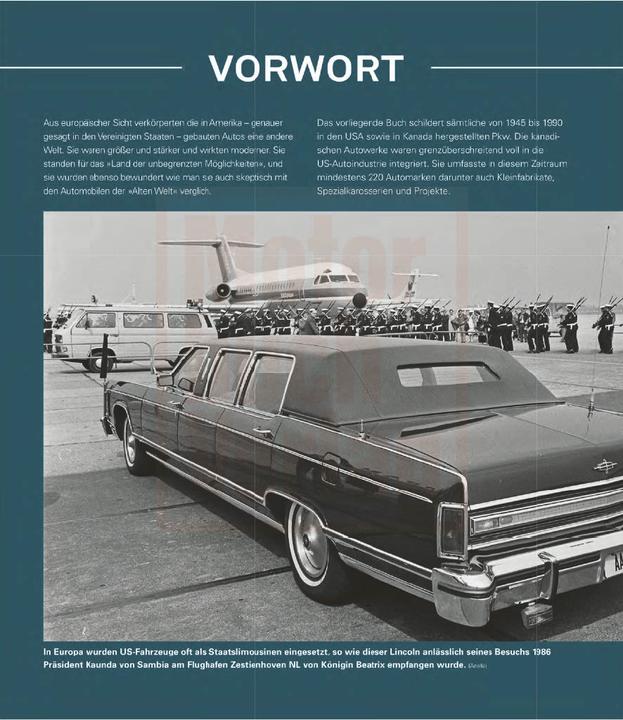 Actual product image Amerikanische Autos 1945-1990 (German, Roger Gloor, 2022)