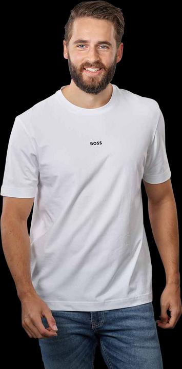 Image du produit Hugo Boss Boss Orange Short Sleeve TChup T-Shirt Relaxed Fit White (3XL)