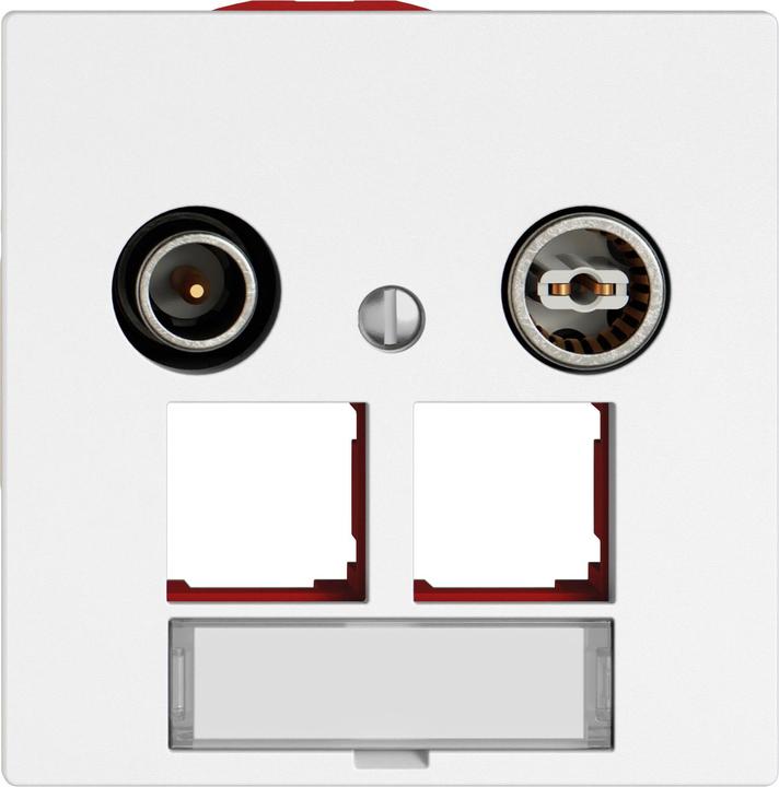 Actual product image Feller Multimedia-Dose, 11 dB, S-One Edizio.Liv