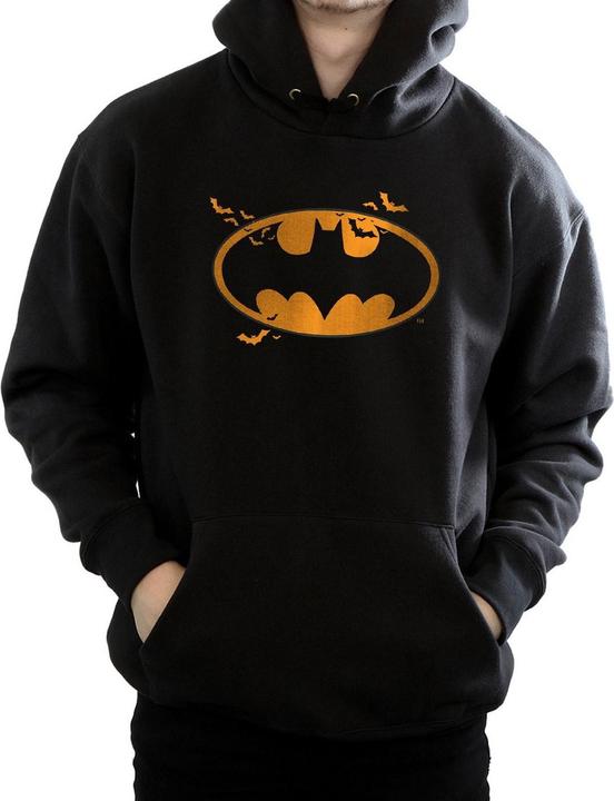 Actual product image Mens Batman Halloween Logo Hoodie (XXL)
