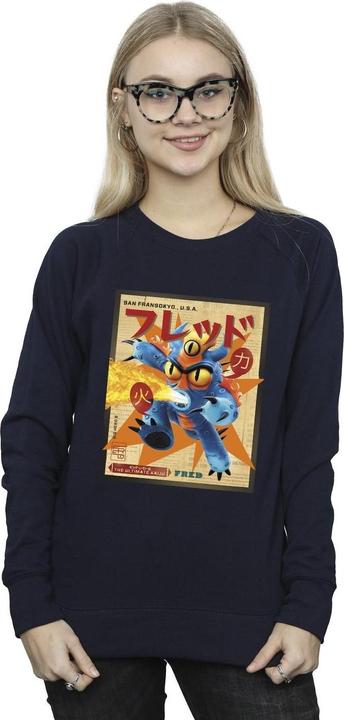 Produktbild Disney Big Hero 6 Baymax Fred Newspaper Sweatshirt (XL)