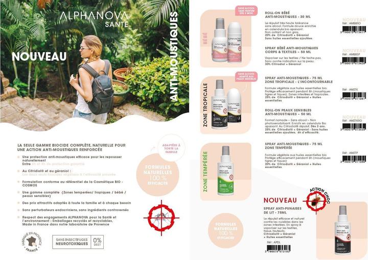 Immagine prodotto Alphanova Baby spray antizanzare (50 ml)