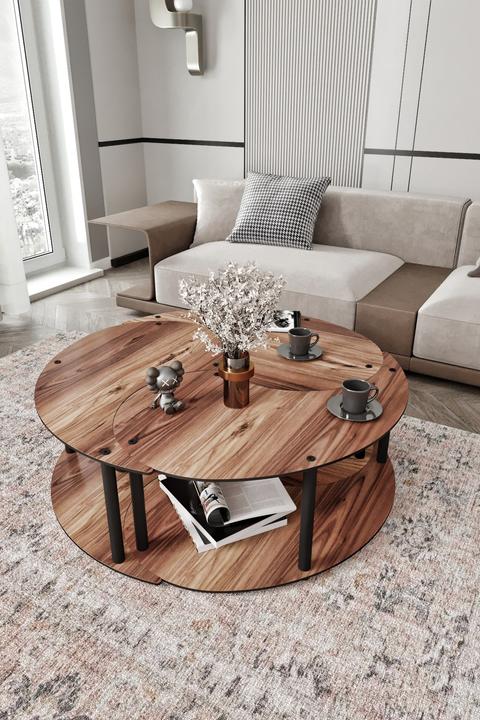 Immagine prodotto Hanah Home Tavolino Yin Yang 3 Set
