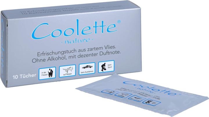 Immagine prodotto Coolike-Regnery Coolette Nature Salvietta rinfrescante in pile, 10 pezzi TUE (Salviette)