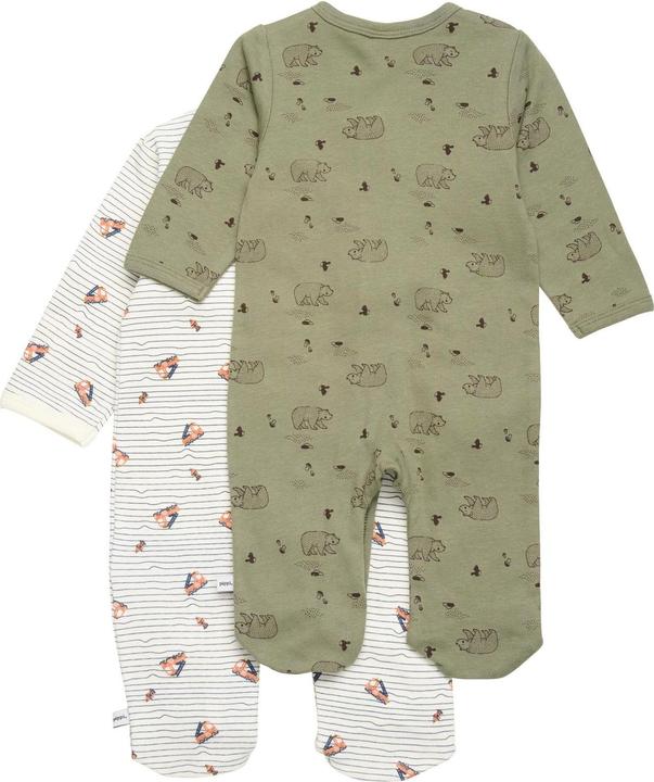 Produktbild Pippi Strampler 2er-Set Deep Lichen Green Gr. 86 (86)