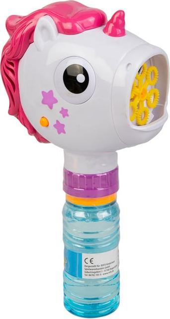 Actual product image Besttoy - Seifenblasenmaschine - Dino oder Einhorn - 1 Stück