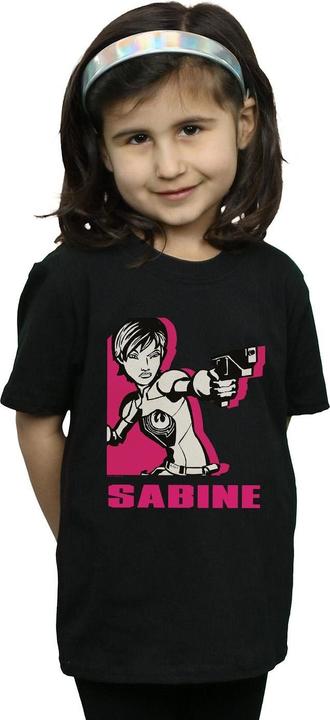 Image du produit Star Wars - T-shirt REBELS SABINE - Fille (140, 146)