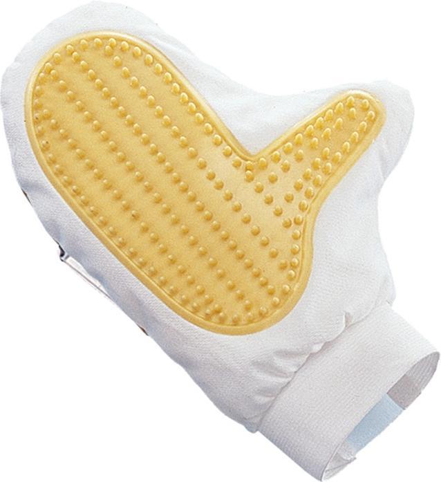 Produktbild Nobby Pflegehandschuh Gummi- und Vliesseite (Hund)