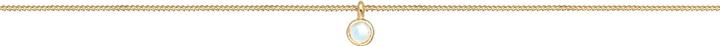Produktbild Elli Choker, Edelsteinkette (925er Sterling Silber, Mondstein, 36 cm)