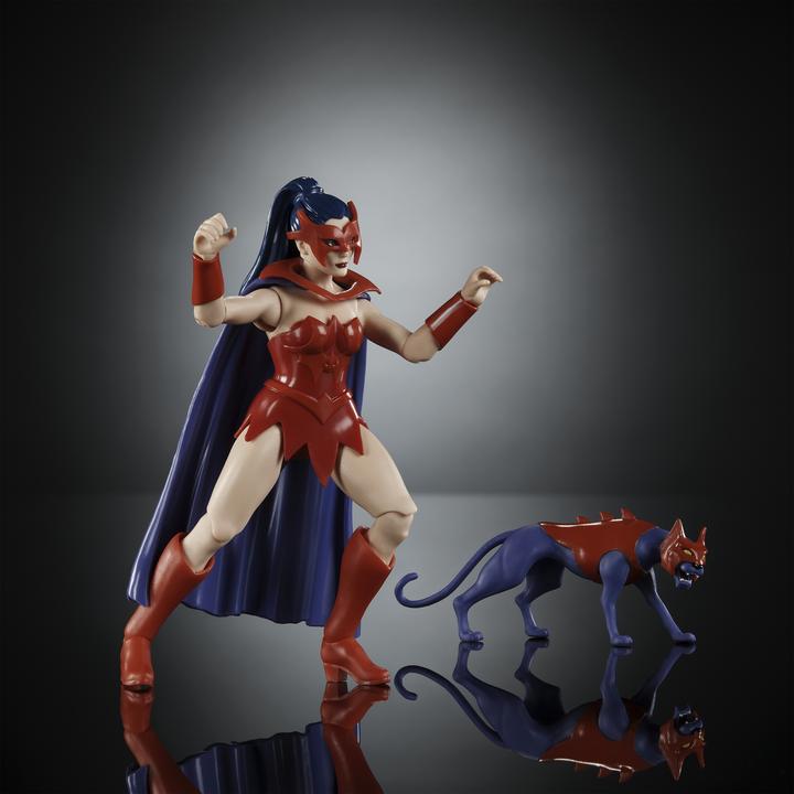 Actual product image Mattel M.o.t.U. Origins Core Cartoon Collection Catra