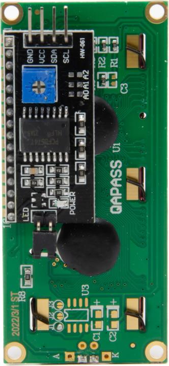 Image du produit Purecrea LCD1602 Écran LCD bleu avec module I2C