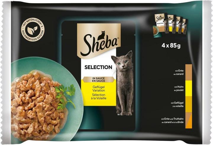 Produktbild Sheba Selection in Sauce (Adult, 4 Stk., 85 g)