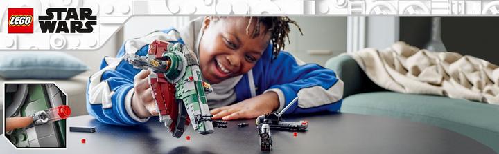 Actual product image LEGO Star Wars 75312 Boba Fett's spaceship (75312, LEGO Star Wars)