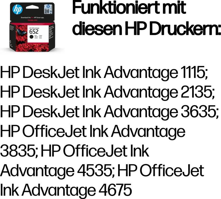 Image du produit HP 652 (CF)