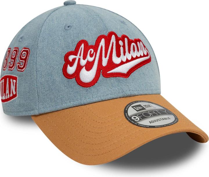 Produktbild New Era 9Forty Strapback Cap - DENIM AC Mailand