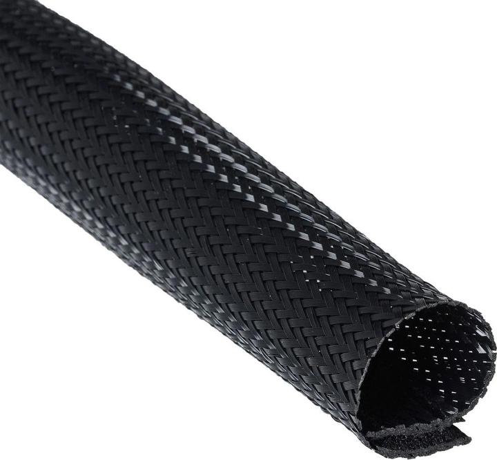 Image du produit Helos Chemin de câbles flexible avec velcro, noir, Ø51mm (Gaines pour câbles, 200 cm)