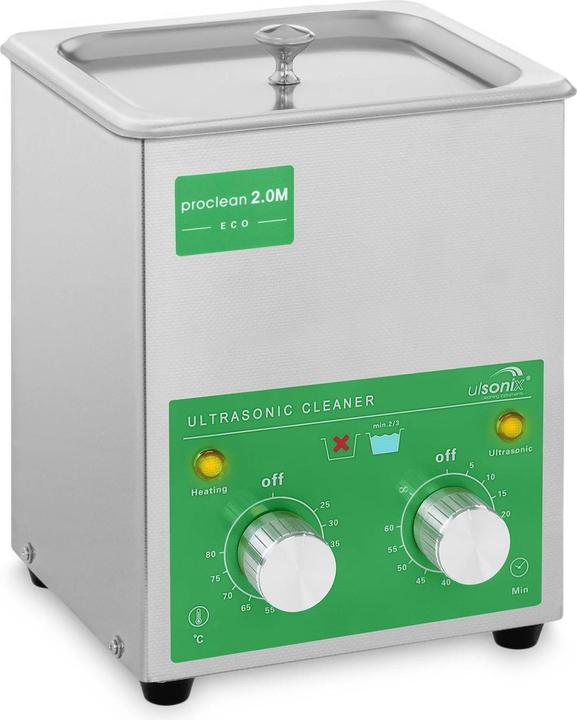 Ulsonix Ultrasonic Cleaner - 2 Litres - 60 W - Basic Eco (40 kHz, 2000 ml)