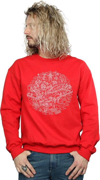 Immagine prodotto Star Wars Christmas Death Star Felpa Uomo (L)