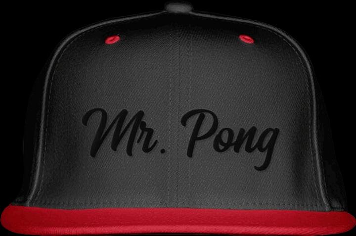 Immagine prodotto MrPong Cappellino snapback Beer Pong rosso (Taglia unica)