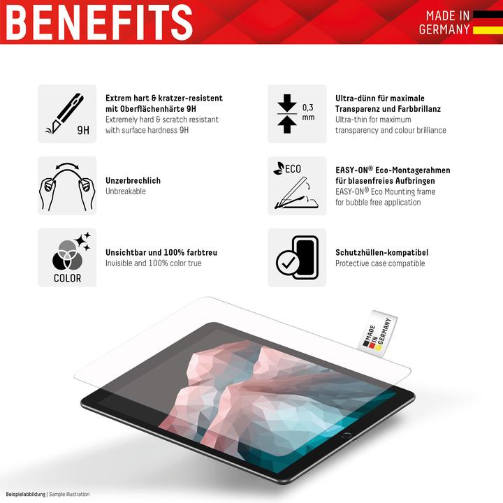 Produktbild Displex Tablet Glass, Tablet Schutzglas (1 Stück, Xiaomi Redmi Pad)