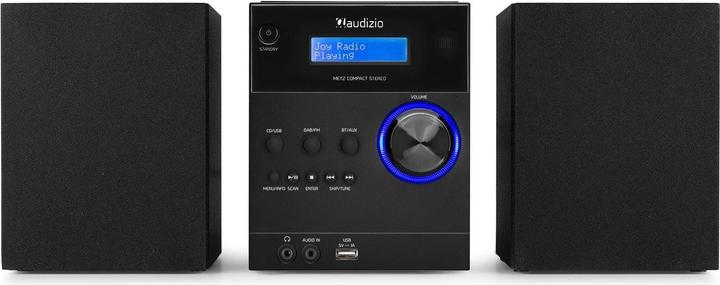 Produktbild Audizio Metz Micro-HiFi System (Bluetooth, CD Player, 2x 15 W)