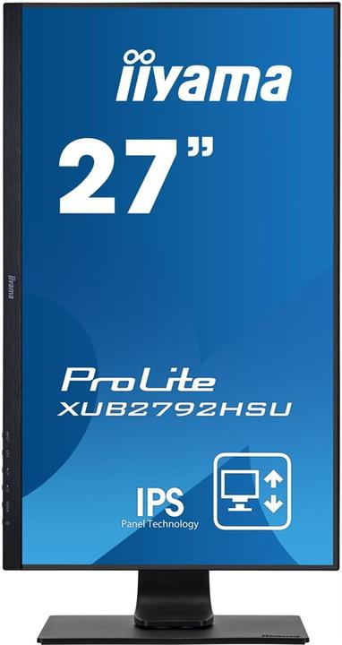 Produktbild iiyama ProLite XUB2792HSC-B1 (1920 x 1080 Pixel, 27")
