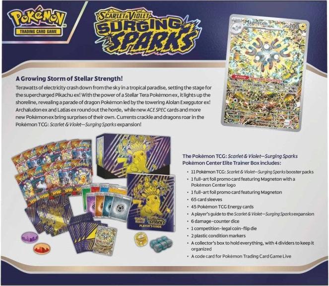 Produktbild Pokémon PKM: Scarlet & Violet - Set 08 - Elite Trainer Box (Englisch, Elite / Top Trainer Box)