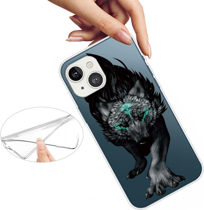 Actual product image Ueli Express iPhone 14 Super Slim Rubber Case Werewolf (Apple iPhone 14)