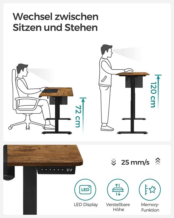 Actual product image Songmics Work (140 x 60 x 120 cm)